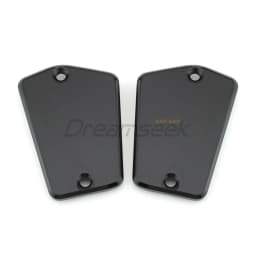 Front Brake Master Cylinder Cover for Yamaha VMAX V-MAX 1200 1985-2007 Motorcycle Black Clutch Fluid Reservoir Cap Aluminum