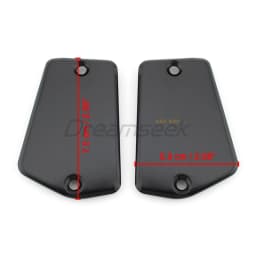 Front Brake Master Cylinder Cover for Yamaha VMAX V-MAX 1200 1985-2007 Motorcycle Black Clutch Fluid Reservoir Cap Aluminum