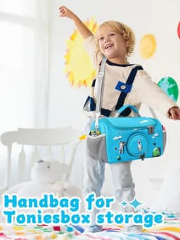 Toy Figurine Storage Box Audio Player Carrying Box Portable Carrying Bag Audio Player Carrying Box For Tonies Figurines
