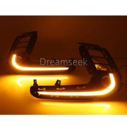 LED DRL Day Light for Hyundai Elantra Avante AD 2016 2017 Daytime Running Light Driving Fog Lamp with Turn Signal