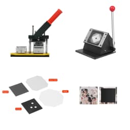 1000pcs Materials for Photo Magnet Fridge Magnet Making Machine DIY Craft Used for Fridge Magnet 50*50mm Size