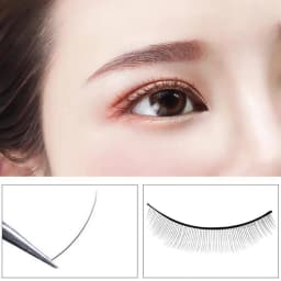 10 Pairs Training Lashes False Eyelashes Extension Tool For Makeup Practice UK