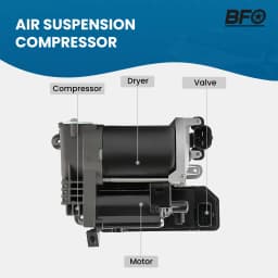 Air Ride Suspension Compressor For Citroen C4 Grand Picasso 2006-2013 9682022980 Shock Absorber Parts