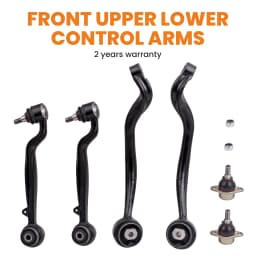 Front Upper Lower Suspension Control Arms Ball Joints Set For Range Rover 2002-2012