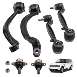 Front Upper Lower Suspension Control Arms Ball Joints Set For Range Rover 2002-2012
