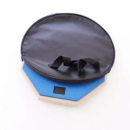 Drum Practice Pad 3 Pieces Portable Drum Bag Set Shock-Absorbing Drumming Pad Portable Nonslip Lightweight Shock-Absorbing Drum