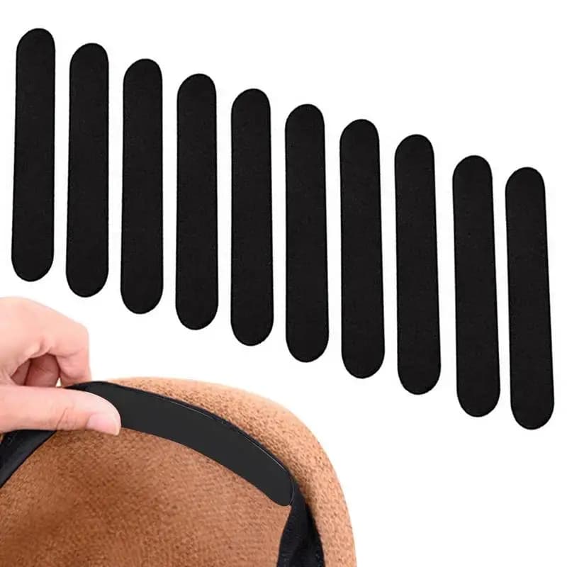 10 pcs Hat adjuster bands Adhesive Hat Sizing Pads Hat Size Adjuster Hat Reducing Tape Hat Size Reducer Sticker For Fit Hat Size