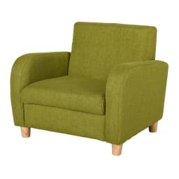 HOMCOM Children's Armchairs Toddler Chair Wood Frame Anti-Slip Legs High Back Bedroom Playroom Furniture