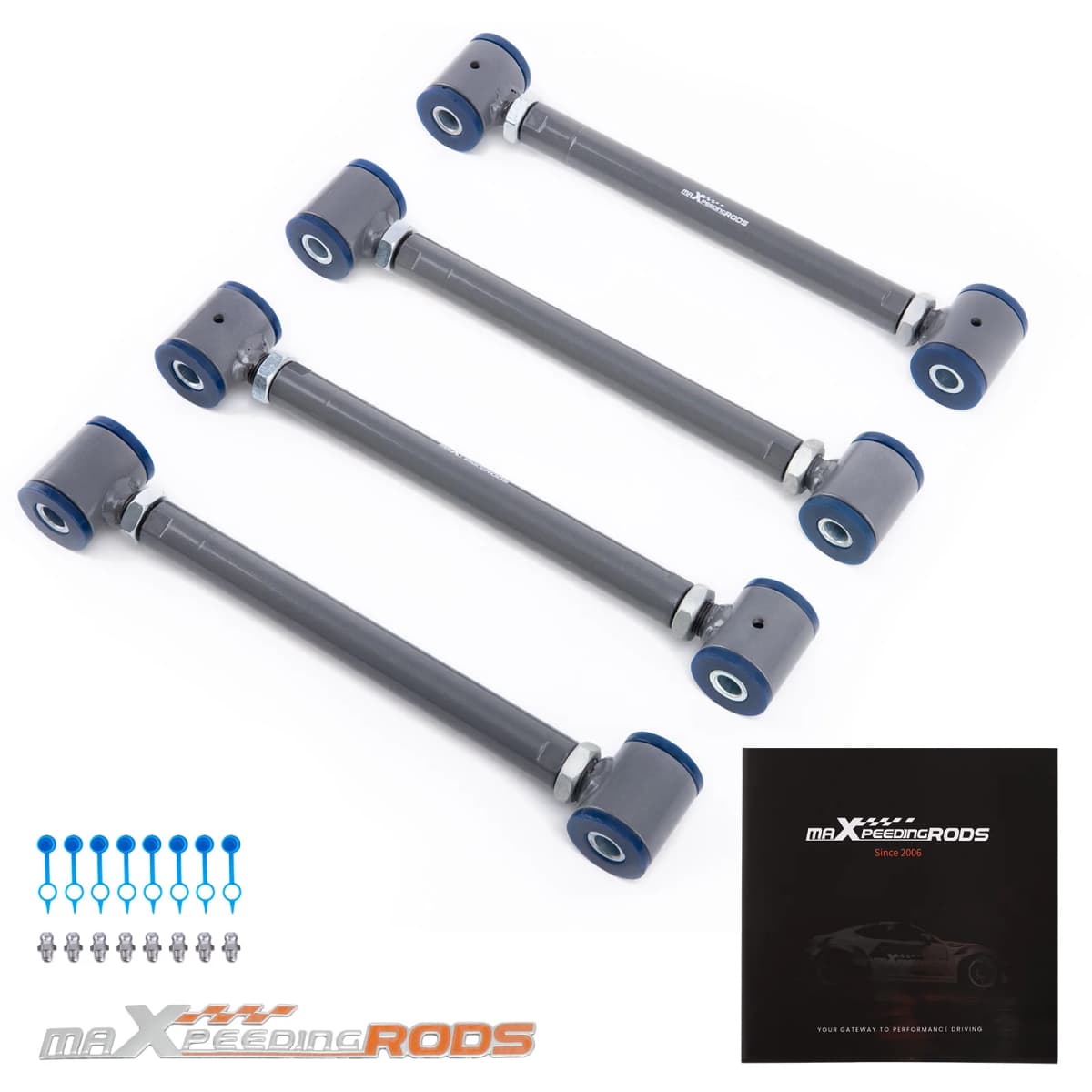 4x Rear Camber Control Arm Toe For Honda Accord 2003-07 for Acura TSX 2004-2008