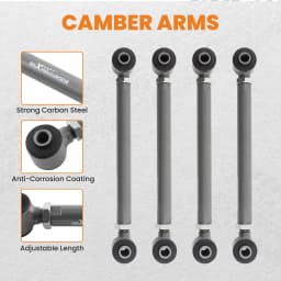 4x Rear Camber Control Arm Toe For Honda Accord 2003-07 for Acura TSX 2004-2008