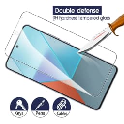 3pcs Full Cover HD Tempered Glass For Xiaomi Redmi Note 13 12 11 10 9 Pro Max 13C 12C 10C 9C 9A 9T 11S 10S 9S Screen Protector