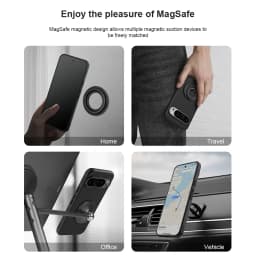 for Google Pixel 9 Pro XL / 9 Pro / 9 5G Case Frosted Pro Magnetic Adapt Magsafe Matte full Back Cover