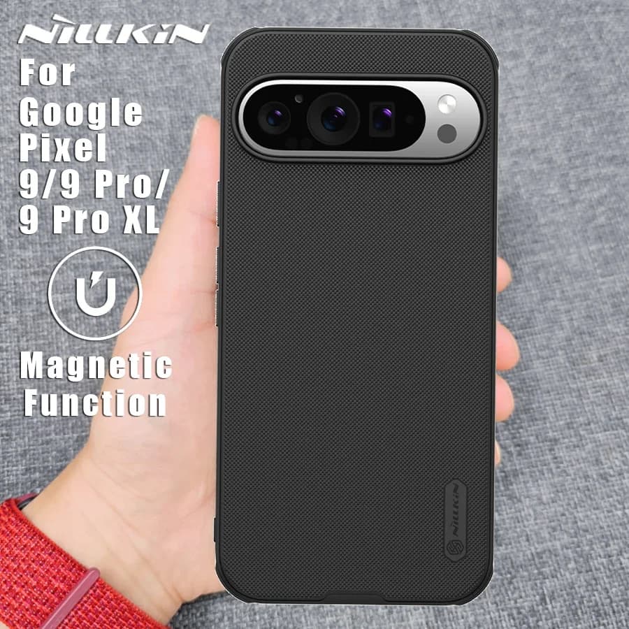 for Google Pixel 9 Pro XL / 9 Pro / 9 5G Case Frosted Pro Magnetic Adapt Magsafe Matte full Back Cover