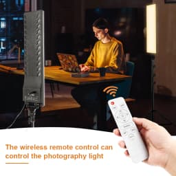 2pcs Led Video Light Kit, CRI 95+ Dimmable Photography Plug Lighting With 2m Stand And Remote Control, Studio Light For Portrait