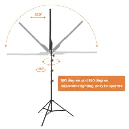 2pcs Led Video Light Kit, CRI 95+ Dimmable Photography Plug Lighting With 2m Stand And Remote Control, Studio Light For Portrait