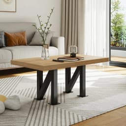 Livingandhome Height Metal Table Legs Furniture Accessories Anti-slip Black Iron Table Leg Round Metal Table Legs
