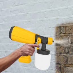 Cordless Paint Sprayer Compatible with DeWalt 20V Battery,1000Ml,3 Nozzles & 3-in-1 Spray Pattern for House Painting Tools Only