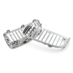 Artudatech Front Replacement Chrome Kidney Grille For BMW 3 Series E90 E91 M3 2004-2007