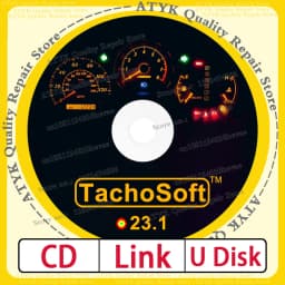 Diagnostic Software TachoSoft Mileage Calculator 23.1 Auto Repair Diagnostic Pour Voiture Inspection Tools Code Reader Program