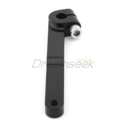 Inner Shift Lever Shifter Rocker Arm Rod for Harley Dyna Fat Bob FXDF 2012-2017 Switchback FLD 2012-2016 CNC Aluminum Black