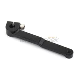 Inner Shift Lever Shifter Rocker Arm Rod for Harley Dyna Fat Bob FXDF 2012-2017 Switchback FLD 2012-2016 CNC Aluminum Black