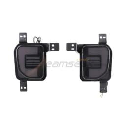 Pair LED Rear Bumper Tail Light Kits For Ford Everest 2022+ With Sequential Dynamic Turn Signal Brake Lamp Reflector Smoke Lens