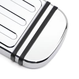 Motorcycle Brake Pedal Pad Cover for Harley 12-16 FLD Dyna / 86-17 FL Softail / '80-later Trike Touring Cover Footpegs Aluminum