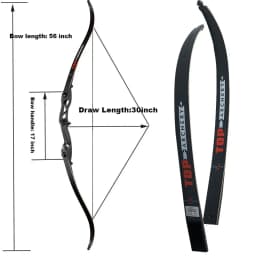 Toparchery 56inch Competitive Bow 18-50lbs Powerful Take Down Bow Right Hand For Adult Outdoor Hunting Sports Accessories