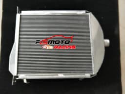 For Ford model A 3.3L 1928 1929 No Coolant Lost 28 29 Aluminum Radiator+fan MT