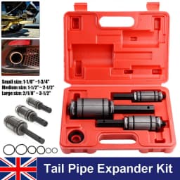 3Pcs Exhaust Muffler Tail Pipe Expander SET Stretcher Tool 1-1/8" to 3-1/2" Kits