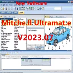 2024 Newtest Car 2023 MITCHell ULTRAMATE 7 COMPLETE ADVANCED ESTIMATING SYSTEM+Patch for Never Expire+Can Installed Indefinitely