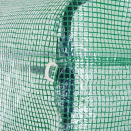 6 X 3 X 2 m Polytunnel Greenhouse Pollytunnel Tent W/ Steel Frame Green