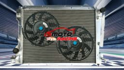 FOR FORD JAGUAR LINCOLN FITS THUNDERBIRD S-TYPE LS 3.9 3.0 4.0 4.2 Aluminum Radiator +fan