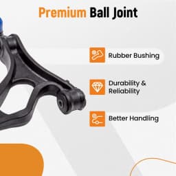 2x Suspension Front Lower Control Arms w/ Ball Joint for Audi Q7 2007 2008