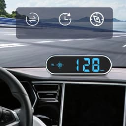 Heads Up Display For Cars Heads Up Display Display GPS Car Hud Smart Gauge Colorful Speed Meter Speeding Alert Travel Direction