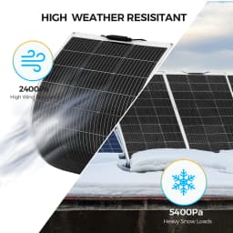 100 Watt -1000W Solar Panel 12 Volt Monocrystalline Solar Panels High Efficiency Module RV Marine Boat Caravan Off Grid (1-10PC