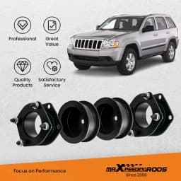 2.0" Front + 2.0 Rear Lift Leveling Kit For Jeep Grand Cherokee WK Commander XK