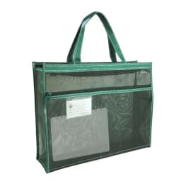 A3 Large Capacity Mesh Art Bag Large 8k Sketch Drawing Album A4 Test Paper Bag Zip Handbag Shoulder Bag Nylon Mesh School