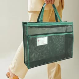 A3 Large Capacity Mesh Art Bag Large 8k Sketch Drawing Album A4 Test Paper Bag Zip Handbag Shoulder Bag Nylon Mesh School