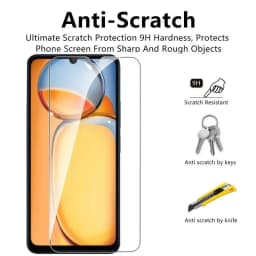 4in1 Tempered Glass For Redmi 13C Screen Protector Camera Lens Protective Film for Xiaomi Redmi 14C 14R Redmi 13C Redmi13C Glass