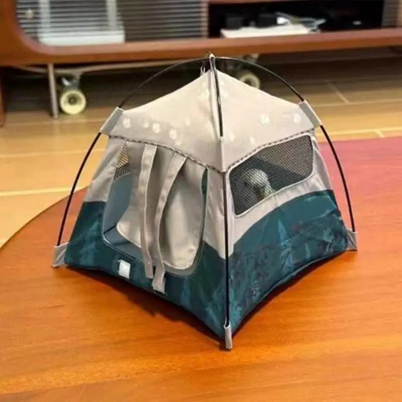 1:12 Scale Soldier Camping Small Tent Model Movable Dolls Decorative Miniature Scene Accessories Photography Props 
