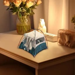 1:12 Scale Soldier Camping Small Tent Model Movable Dolls Decorative Miniature Scene Accessories Photography Props 