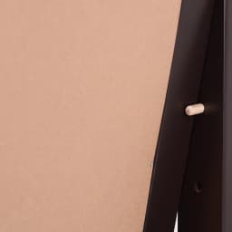HOMCOM Freestanding Dressing Mirror 148x47cm Adjustable Angle Dark Brown Frame