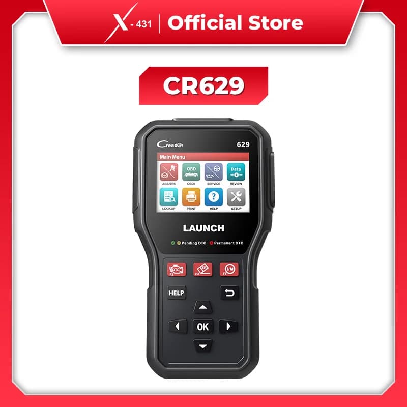 LAUNCH CR629 OBD2 Scanner Car Code Reader Automotive Diagnostic Tool Engine Airbag Auto Scan Creader 629