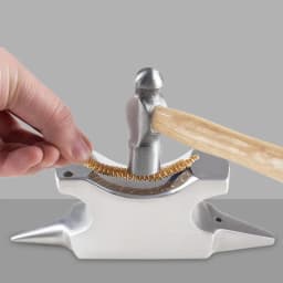 Double Ended Horn Anvil Double Ended Workbench Horn Anvil Stand Metal Forging Workbench For Jewelry Crafting Hardening Wire