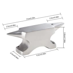 Double Ended Horn Anvil Double Ended Workbench Horn Anvil Stand Metal Forging Workbench For Jewelry Crafting Hardening Wire
