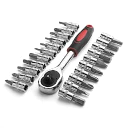108pcs Ratchet Socket Wrench Set Car Repair Tool Torque Wrench Combo Kit 1/4 1/2 Ratchet Spanner Screwdriver Bits Hand Tool