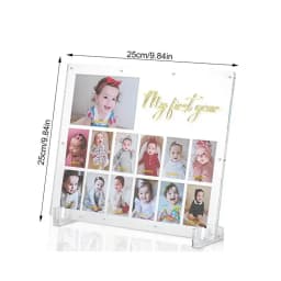 Mirrored Growth Chart Shatterproof Acrylic Height Measurement Mirror Ruler Puzzle Children Height Chart Mirrors Wall Decoration