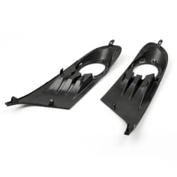 Artudatech For 2010-2014 VW MK6 Golf Jetta Sportwagen Open Vent Fog Light Grille Covers