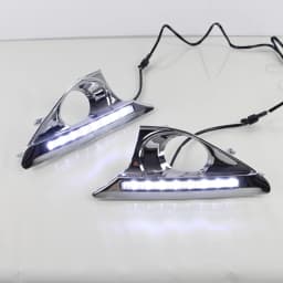 LED DRL Fog Lamp for Toyota Camry 2012-2014 / Aurion 2012 2013 2014 2015 2016 2017 2018 19 Daytime Running Light W/ Turn Signal